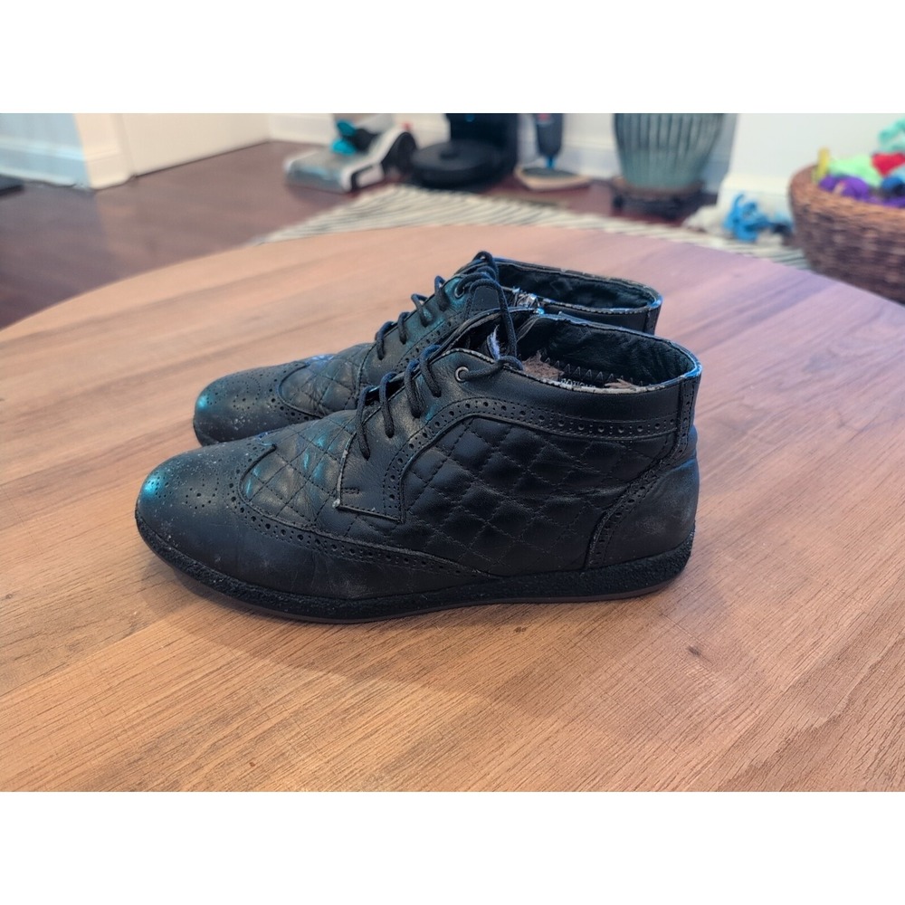 Rare Botighelli Black Shoes Side Zip Women's EU 40 Shoes